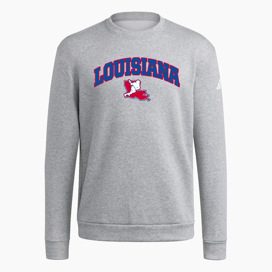 Louisiana High School Lacrosse League adidas Men's Fleece Crew Sweatshirt