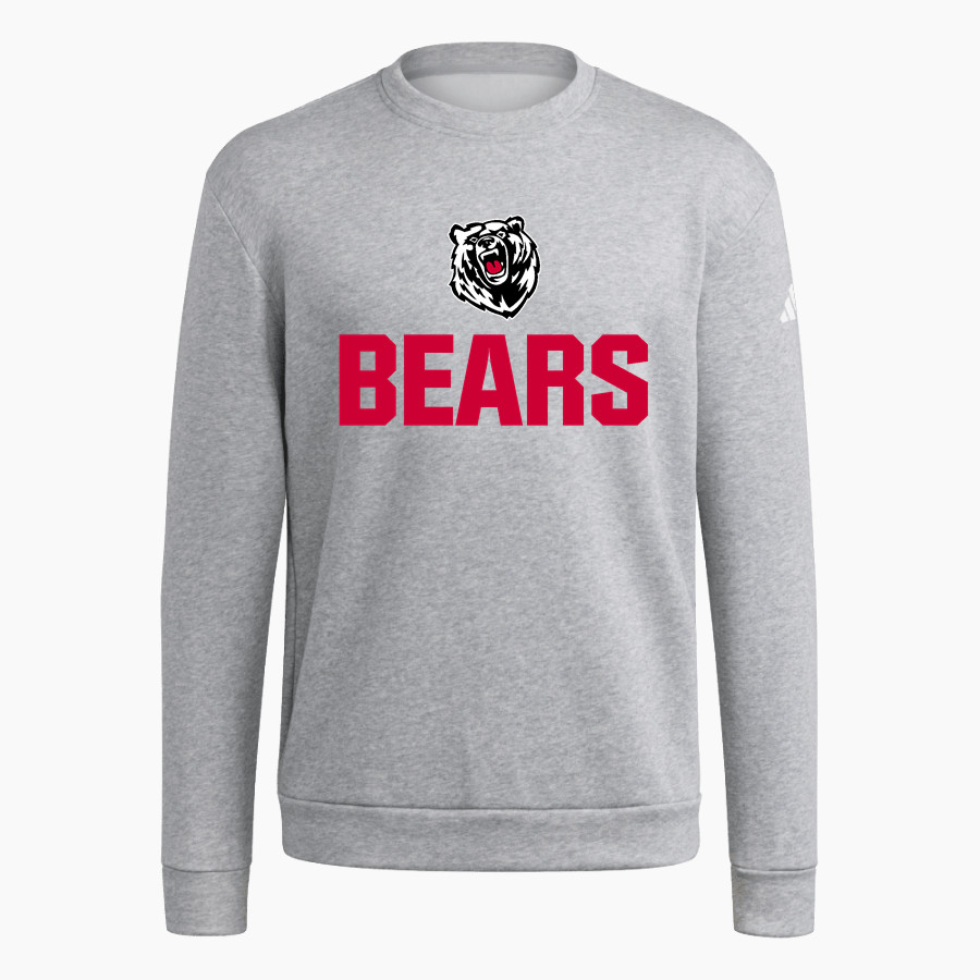 WEST BRANCH HIGH SCHOOL BEARS <span class="pdp-name-mascot">WEST BRANCH BEARS</span> adidas Men's Fleece Crew Sweatshirt