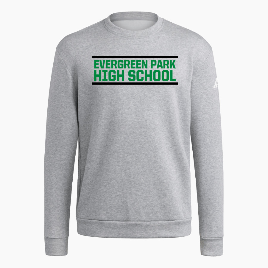 EVERGREEN PARK HIGH SCHOOL MUSTANGS <span class="pdp-name-mascot">EVERGREEN PARK MUSTANGS</span> adidas Men's Fleece Crew Sweatshirt