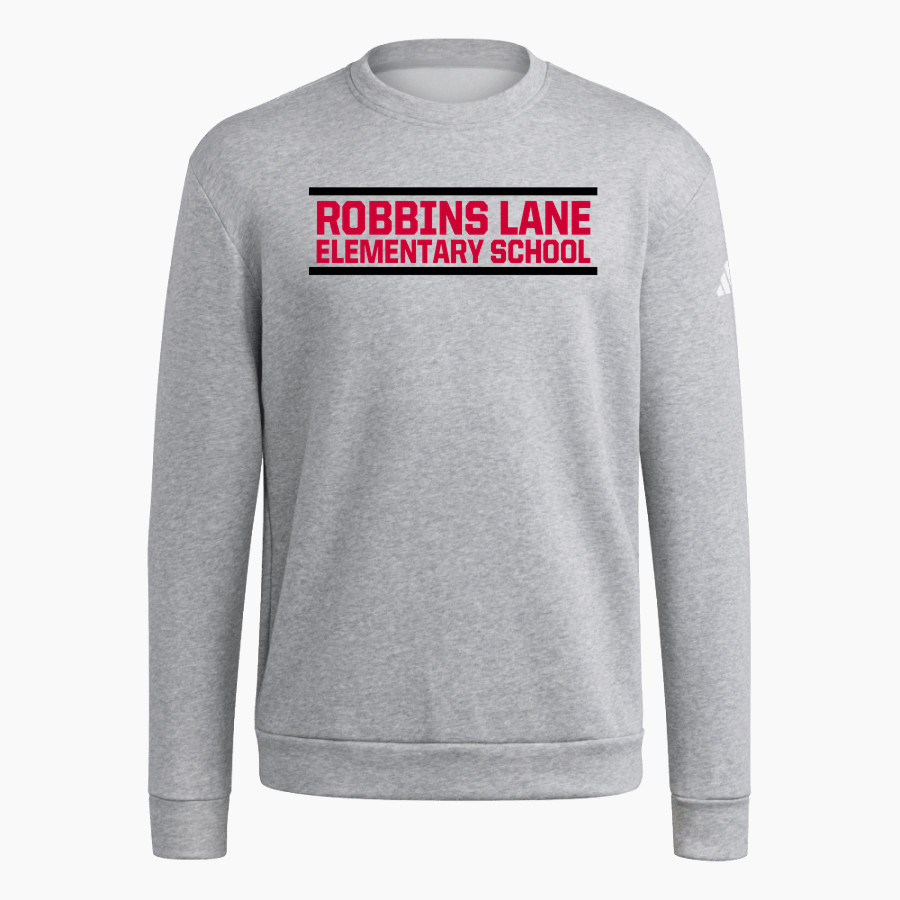Robbins Lane Elementary School <span class="pdp-name-mascot">Robbins Lane Elementary School</span> adidas Men's Fleece Crew Sweatshirt