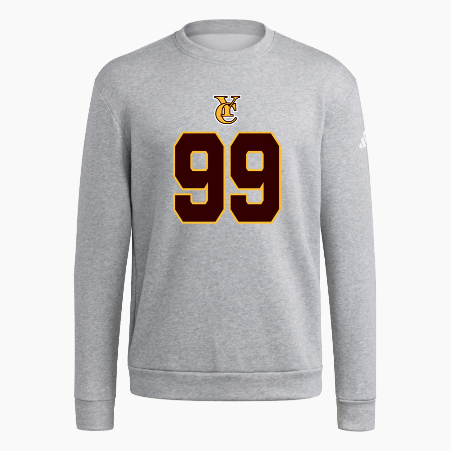 YUBA CITY HIGH SCHOOL HONKERS adidas Men's Fleece Crew Sweatshirt