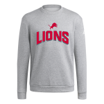 WACO HIGH SCHOOL LIONS <span class="pdp-name-mascot">WACO LIONS</span> adidas Men's Fleece Crew Sweatshirt Front Thumbnail