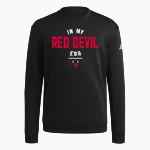 Chaffee Red Devils <span class="pdp-name-mascot">Chaffee Schools Red Devils</span> adidas Men's Fleece Crew Sweatshirt Front Thumbnail