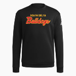 SOUTH DELTA HIGH SCHOOL BULLDOGS <span class="pdp-name-mascot">SOUTH DELTA BULLDOGS</span> adidas Men's Fleece Crew Sweatshirt Front Thumbnail