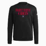 FORT FRYE HIGH SCHOOL CADETS adidas Men's Fleece Crew Sweatshirt Front Thumbnail