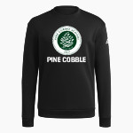 Pine Cobble Pine Cobble adidas Men's Fleece Crew Sweatshirt Front Thumbnail