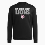 FAITH CHRISTIAN ACADEMY LIONS <span class="pdp-name-mascot">FAITH LIONS</span> adidas Men's Fleece Crew Sweatshirt Front Thumbnail