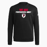 PORTSMOUTH ABBEY SCHOOL RAVENS <span class="pdp-name-mascot">PORTSMOUTH ABBEY RAVENS</span> adidas Men's Fleece Crew Sweatshirt Front Thumbnail