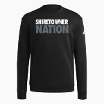 HOULTON HIGH SCHOOL SHIRETOWNERS adidas Men's Fleece Crew Sweatshirt Front Thumbnail