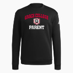 Grace College Lancers adidas Men's Fleece Crew Sweatshirt Front Thumbnail