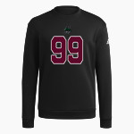 Auburn Hills Christian Cougars <span class="pdp-name-mascot">Auburn Hills Christian Cougars</span> adidas Men's Fleece Crew Sweatshirt Front Thumbnail