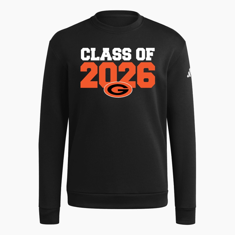 GILMER HIGH SCHOOL BUCKEYES <span class="pdp-name-mascot">GILMER BUCKEYES</span> adidas Men's Fleece Crew Sweatshirt
