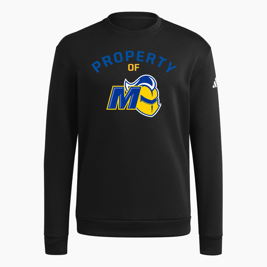 Madonna Crusaders adidas Men's Fleece Crew Sweatshirt