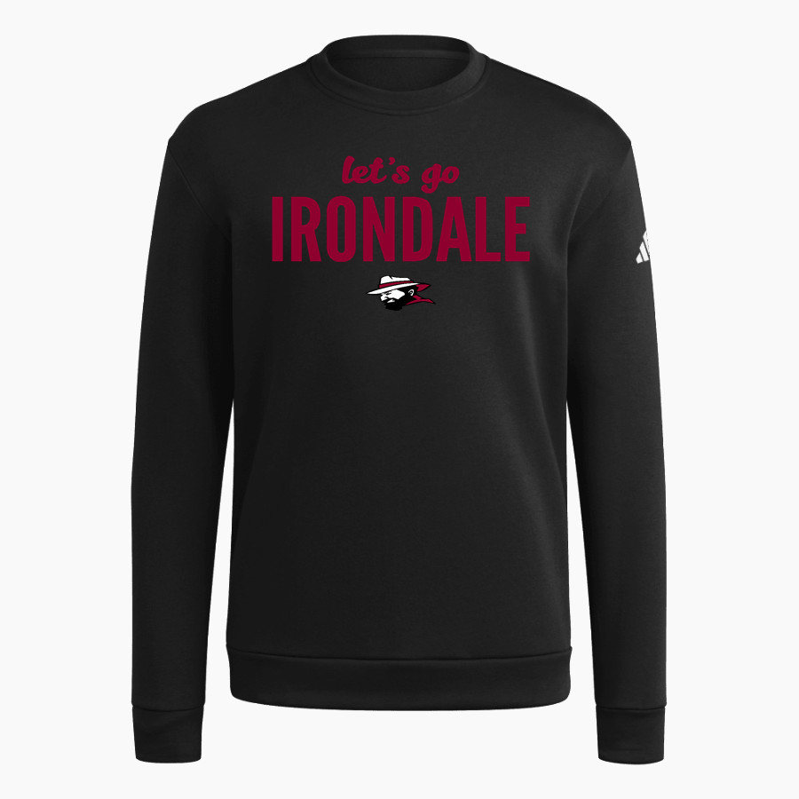 Irondale Mounties <span class="pdp-name-mascot">Irondale Mounties</span> adidas Men's Fleece Crew Sweatshirt