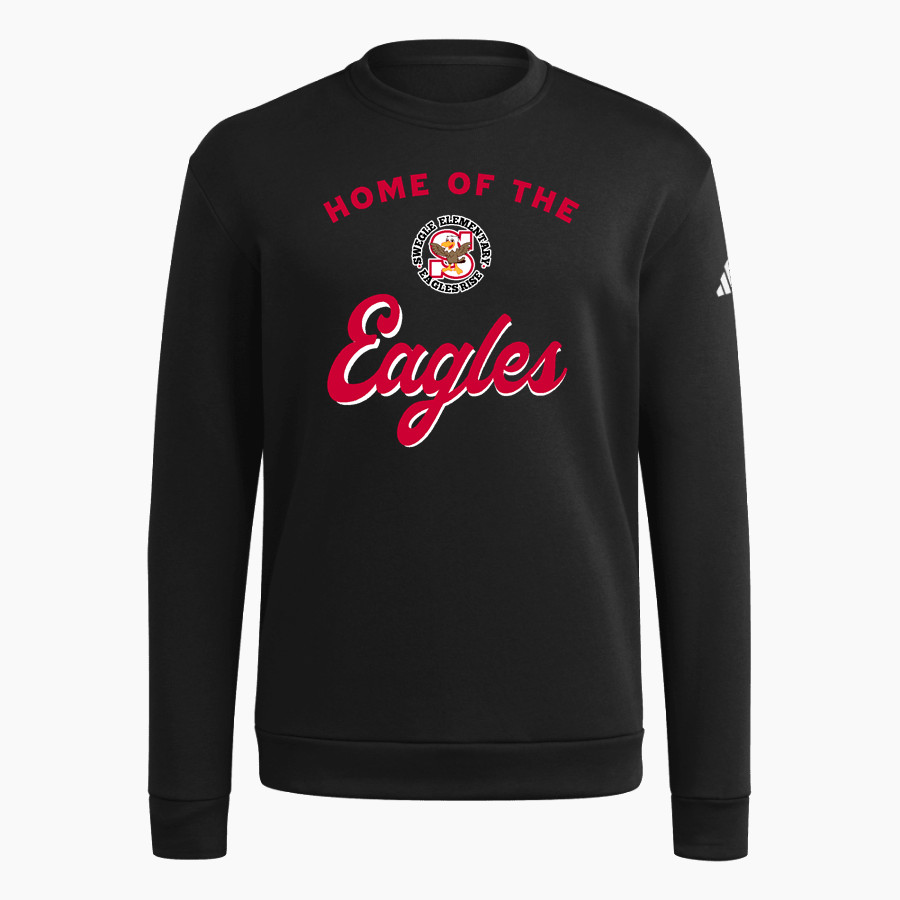 Swegle Eagles <span class="pdp-name-mascot">Swegle Elementary School Eagles</span> adidas Men's Fleece Crew Sweatshirt