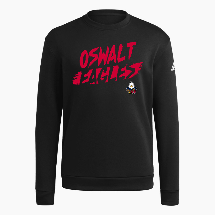 Oswalt Eagles adidas Men's Fleece Crew Sweatshirt