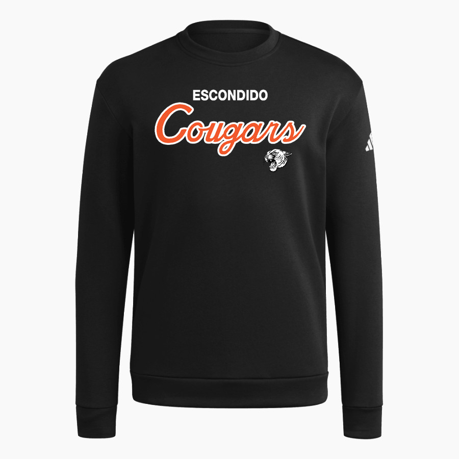 ESCONDIDO HIGH SCHOOL COUGARS <span class="pdp-name-mascot">ESCONDIDO COUGARS</span> adidas Men's Fleece Crew Sweatshirt
