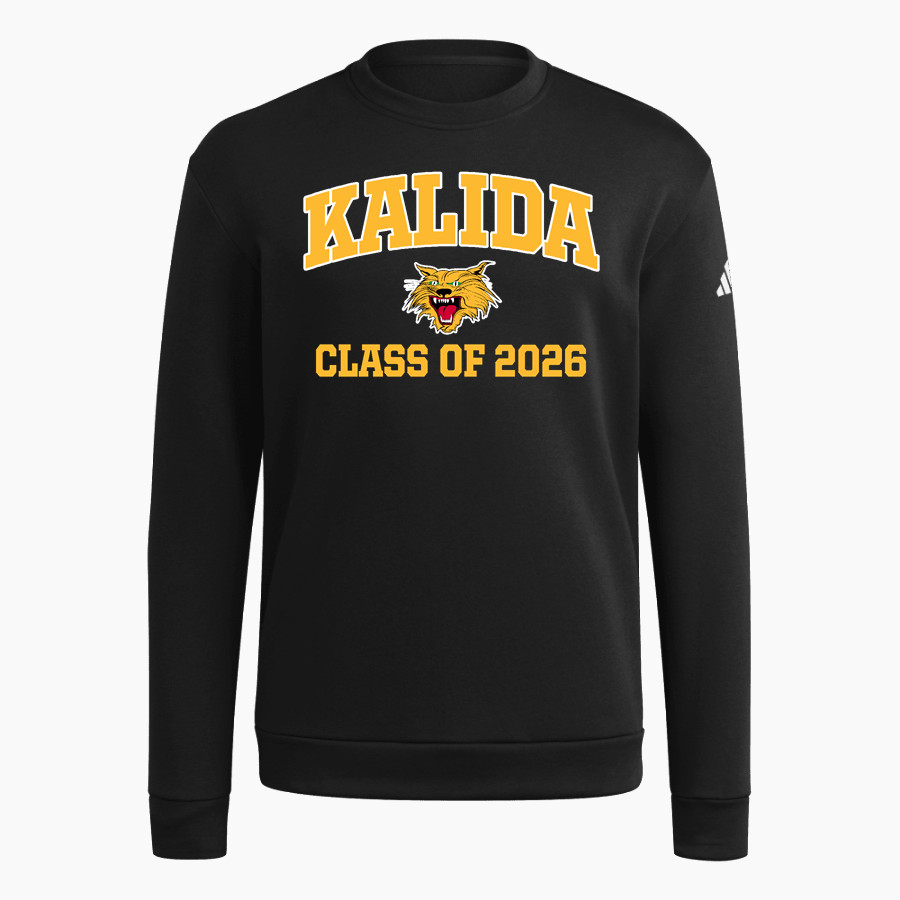 KALIDA HIGH SCHOOL WILDCATS <span class="pdp-name-mascot">KALIDA WILDCATS</span> adidas Men's Fleece Crew Sweatshirt