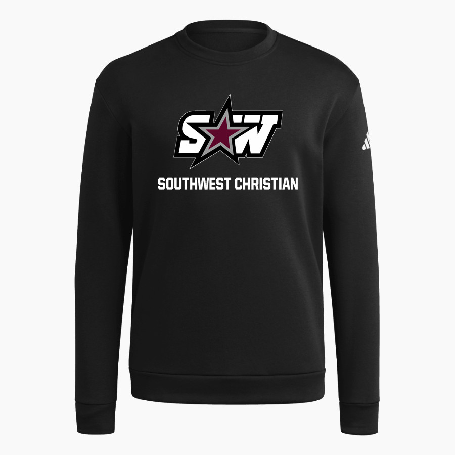 Southwest Christian Stars adidas Men's Fleece Crew Sweatshirt