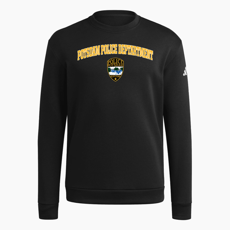 Potsdam Police Deptartment Police <span class="pdp-name-mascot">Potsdam Police Deptartment Police</span> adidas Men's Fleece Crew Sweatshirt