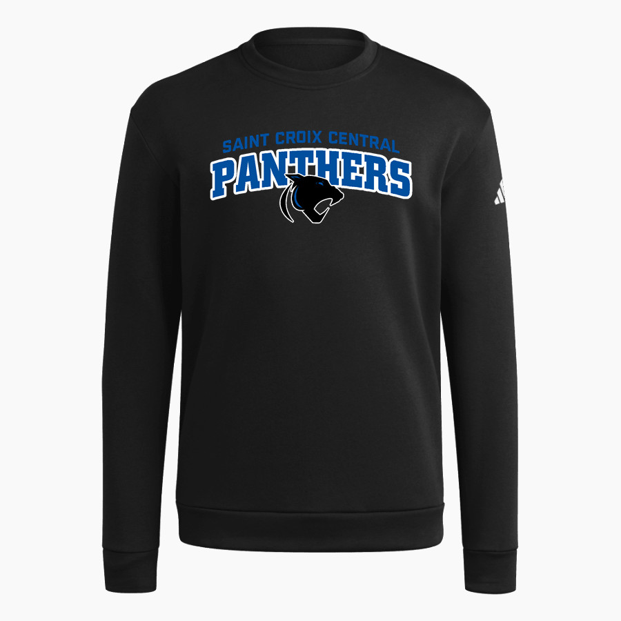 Saint Croix Central Panthers <span class="pdp-name-mascot">Saint Croix Central Panthers</span> adidas Men's Fleece Crew Sweatshirt