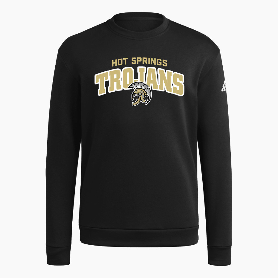HOT SPRINGS HIGH SCHOOL TROJANS <span class="pdp-name-mascot">HOT SPRINGS TROJANS</span> adidas Men's Fleece Crew Sweatshirt