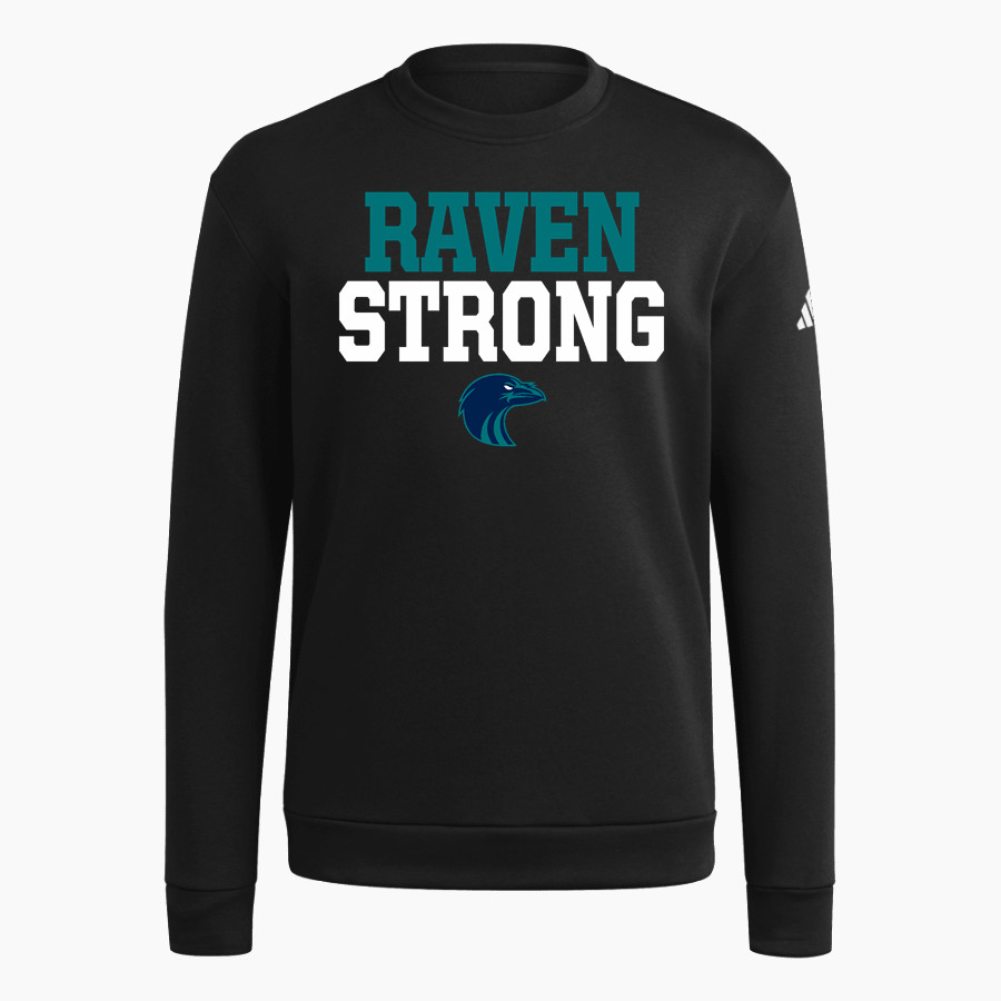 AUBURN RIVERSIDE HIGH SCHOOL RAVENS adidas Men's Fleece Crew Sweatshirt
