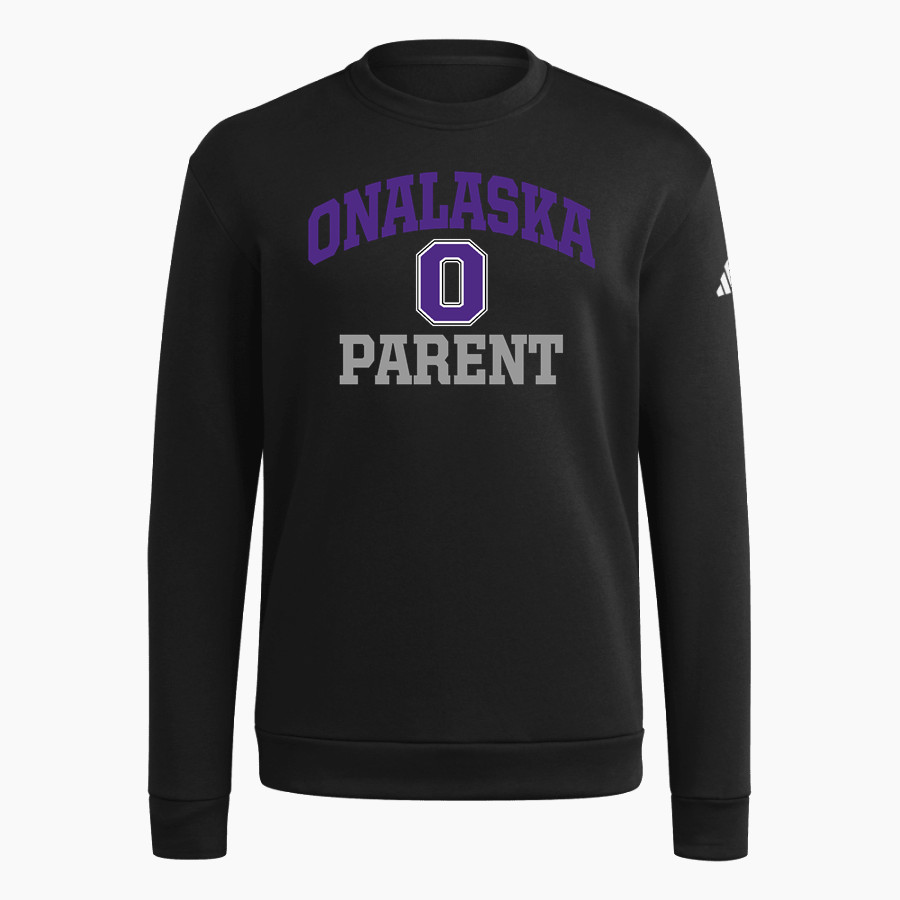 ONALASKA HIGH SCHOOL HILLTOPPERS <span class="pdp-name-mascot">ONALASKA HILLTOPPERS</span> adidas Men's Fleece Crew Sweatshirt
