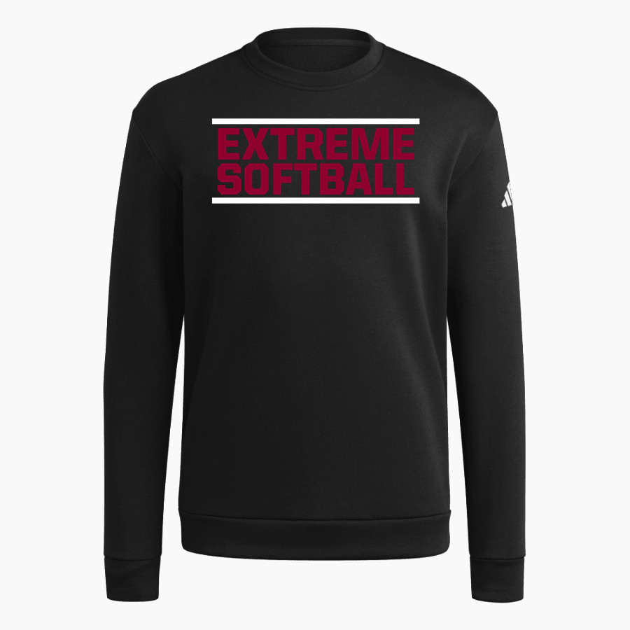 EXTREME SOFTBALL EXTREME SOFTBALL adidas Men's Fleece Crew Sweatshirt