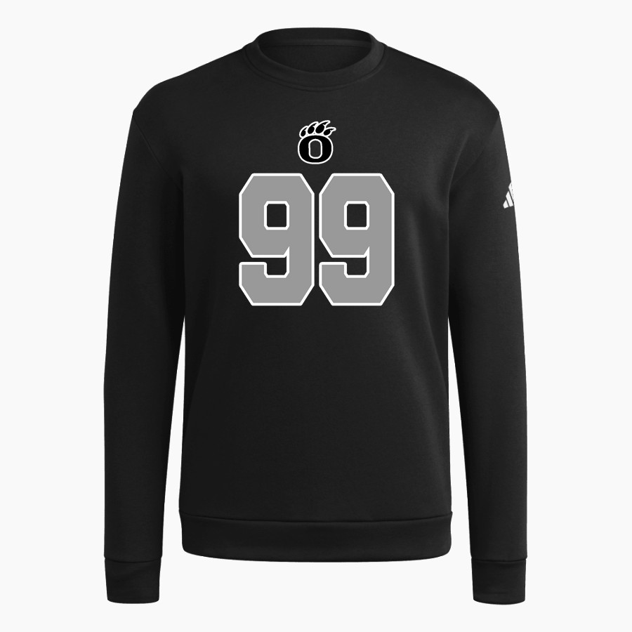 OAKDALE HIGH SCHOOL BEARS adidas Men's Fleece Crew Sweatshirt