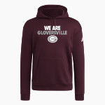 Gloversville High School <span class="pdp-name-mascot">Gloversville Dragon Huskies</span> adidas Men's Fleece Pullover Hood Front Thumbnail