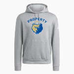 Brentwood Lacrosse Club Online Store <span class="pdp-name-mascot">Brentwood Bruins</span> adidas Men's Fleece Pullover Hood Front Thumbnail