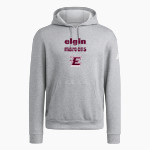 ELGIN HIGH SCHOOL MAROONS adidas Men's Fleece Pullover Hood Front Thumbnail