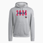 Oswalt Eagles <span class="pdp-name-mascot">Oswalt Academy Eagles</span> adidas Men's Fleece Pullover Hood Front Thumbnail