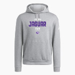 GRANADA-HUNTLEY-EAST CHAIN HIGH Jaguars <span class="pdp-name-mascot">GRANADA - HUNTLEY-EAST CHAIN HIGH Jaguars</span> adidas Men's Fleece Pullover Hood Front Thumbnail