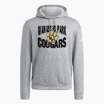 Manassas Park Cougars <span class="pdp-name-mascot">Manassas Park Cougars</span> adidas Men's Fleece Pullover Hood Front Thumbnail