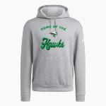 IOWA PARK HIGH SCHOOL HAWKS adidas Men's Fleece Pullover Hood Front Thumbnail