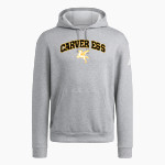 Carver E&S E&S adidas Men's Fleece Pullover Hood Front Thumbnail