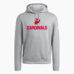 Manor Oaks Wr Bowie Cardinals <span class="pdp-name-mascot">Manor Oaks Wr Bowie Cardinals</span> adidas Men's Fleece Pullover Hood Front Thumbnail