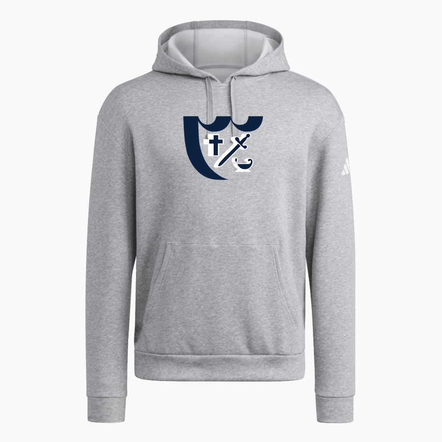 Breck Mustangs <span class="pdp-name-mascot">Breck School Mustangs</span> adidas Men's Fleece Pullover Hood