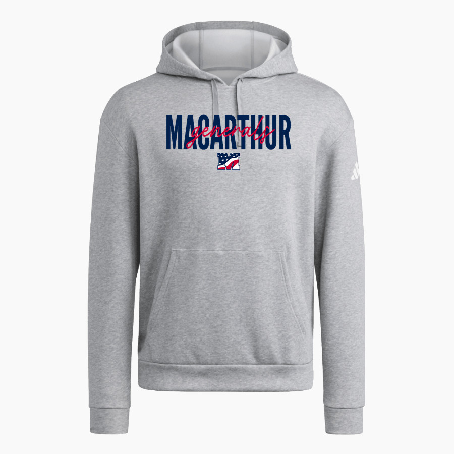 MacArthur Generals <span class="pdp-name-mascot">MACARTHUR HIGH SCHOOL Generals</span> adidas Men's Fleece Pullover Hood