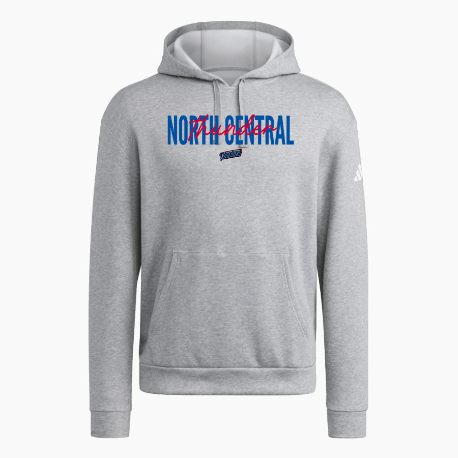 NORTH CENTRAL THUNDER <span class="pdp-name-mascot">NORTH CENTRAL THUNDER</span> adidas Men's Fleece Pullover Hood