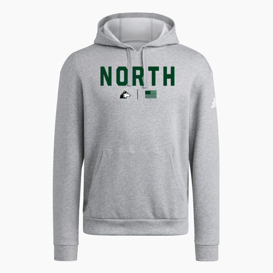 NORTH HIGH SCHOOL HUSKIES adidas Men's Fleece Pullover Hood