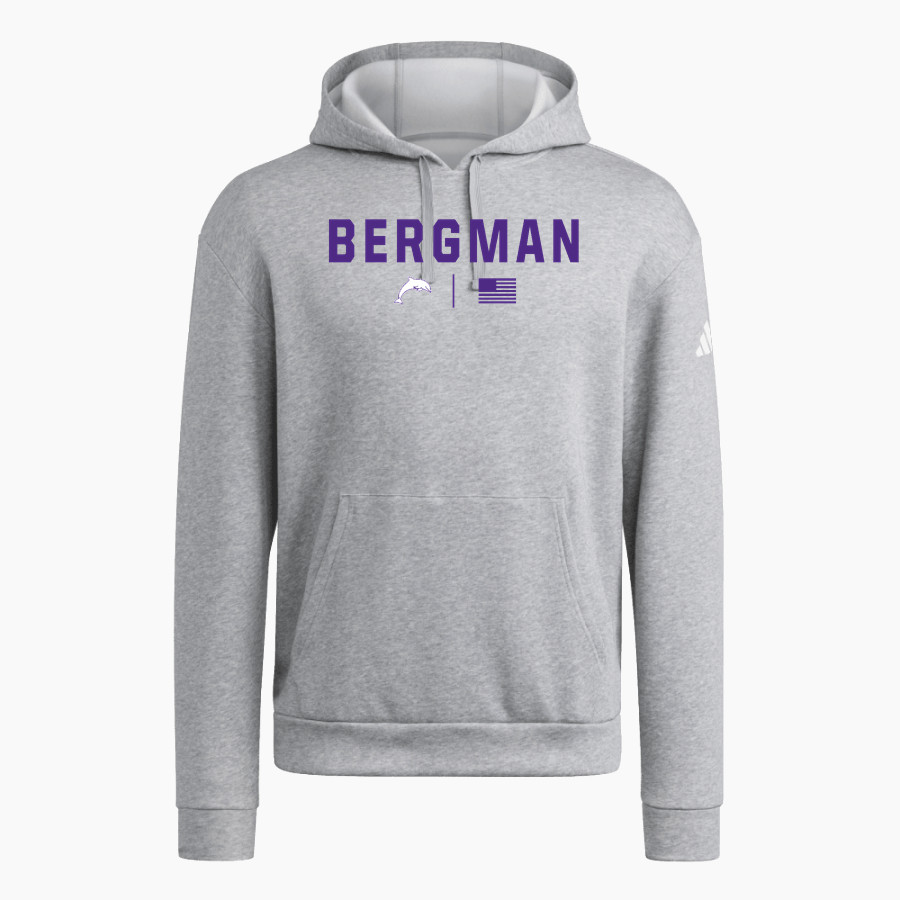 Bergman Dolphins adidas Men's Fleece Pullover Hood