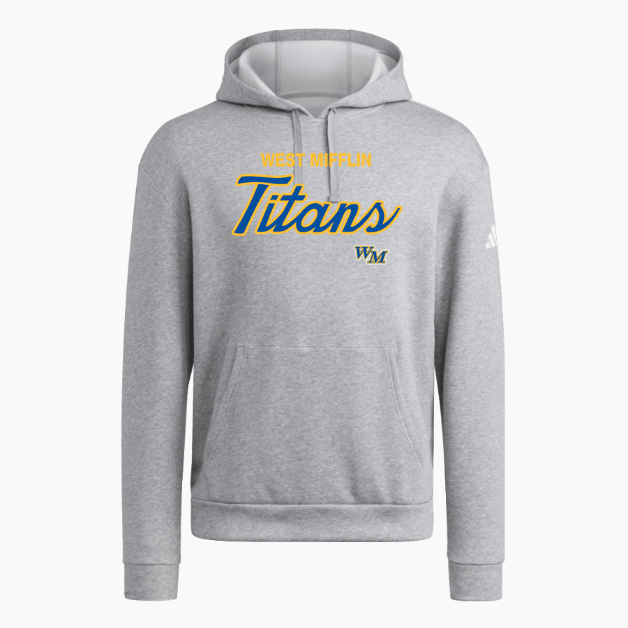 West Mifflin High School Titans Official Online Store adidas Men's Fleece Pullover Hood