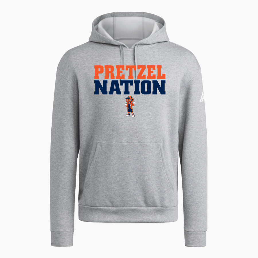 NEW BERLIN HIGH SCHOOL PRETZELS <span class="pdp-name-mascot">NEW BERLIN PRETZELS</span> adidas Men's Fleece Pullover Hood