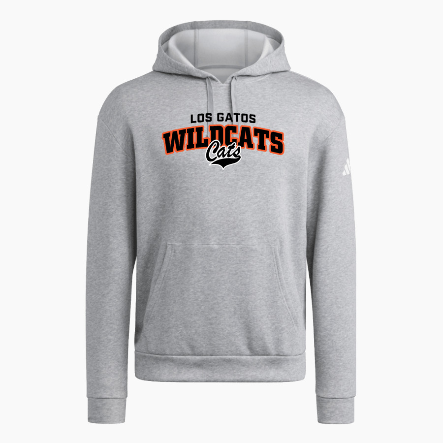 LOS GATOS HIGH SCHOOL WILDCATS <span class="pdp-name-mascot">LOS GATOS WILDCATS</span> adidas Men's Fleece Pullover Hood