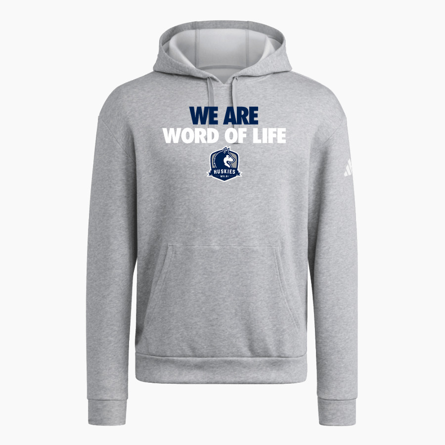 Word of Life Huskies adidas Men's Fleece Pullover Hood