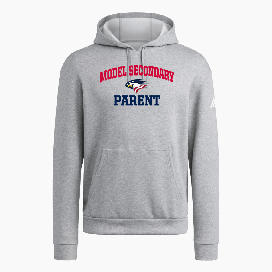 Model Secondary School for the Deaf Eagles <span class="pdp-name-mascot">Laurent Clerc Eagles</span> adidas Men's Fleece Pullover Hood