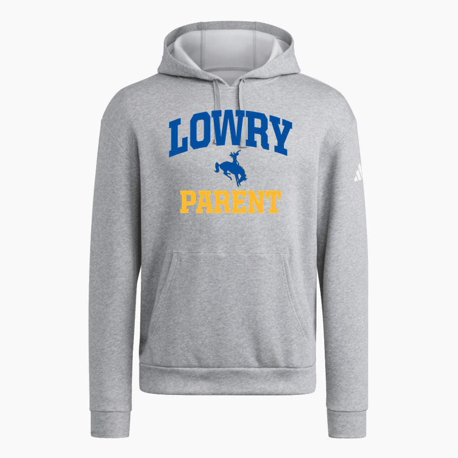 LOWRY HIGH SCHOOL BUCKAROOS <span class="pdp-name-mascot">LOWRY BUCKAROOS</span> adidas Men's Fleece Pullover Hood